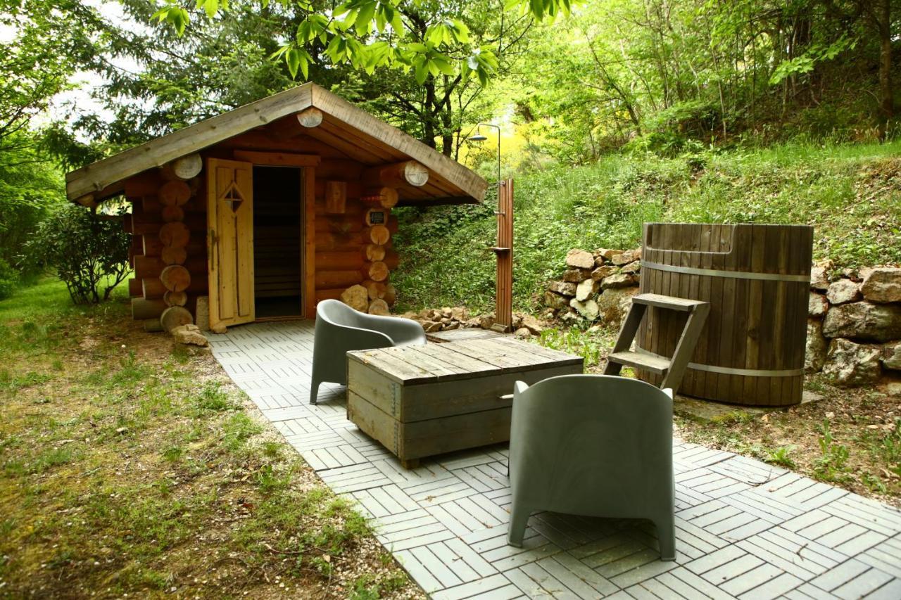 Les Grangeonnes, Gites Nature, Piscine, Bain Nordique, Sauna Pour Accueil Familiale Ou De Groupe Saint-Basile Eksteriør bilde