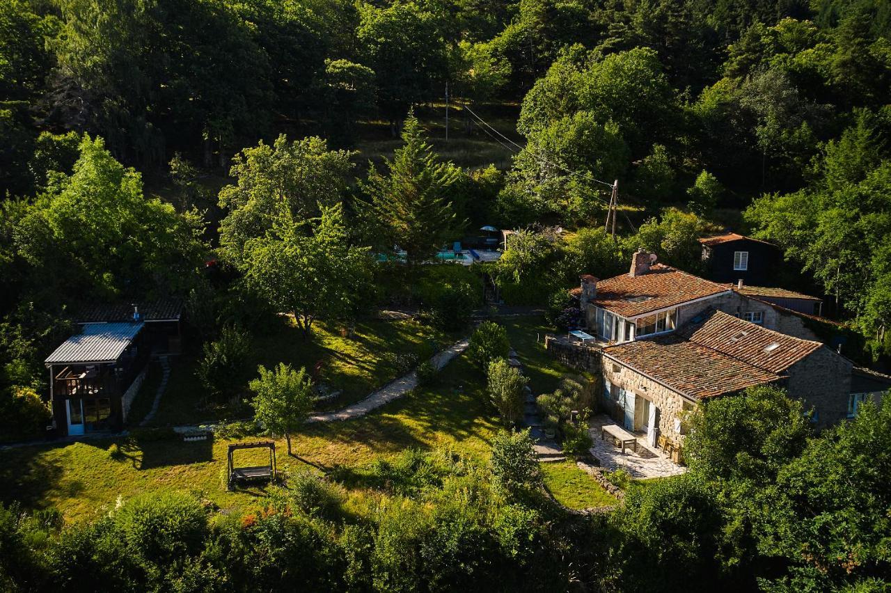 Les Grangeonnes, Gites Nature, Piscine, Bain Nordique, Sauna Pour Accueil Familiale Ou De Groupe Saint-Basile Eksteriør bilde